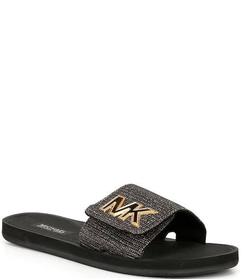 michael kors jase slide|michael kors slides men.